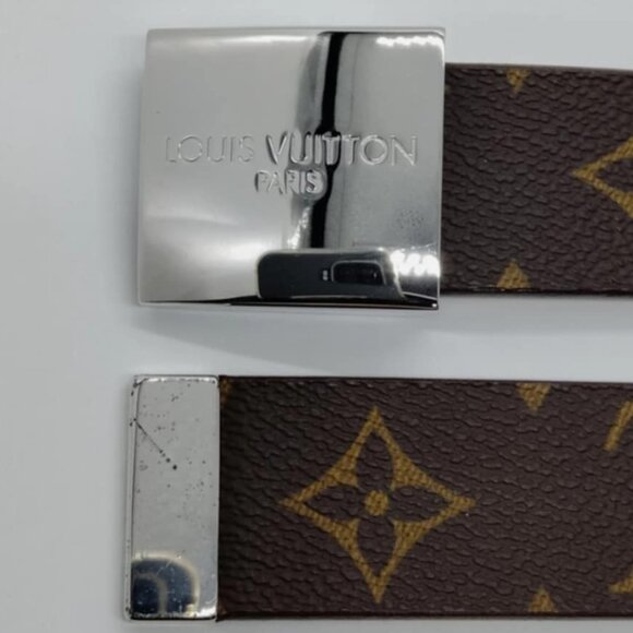 Authentic Louis Vuitton Belt Browns Monogram mn244-010326 main image 6